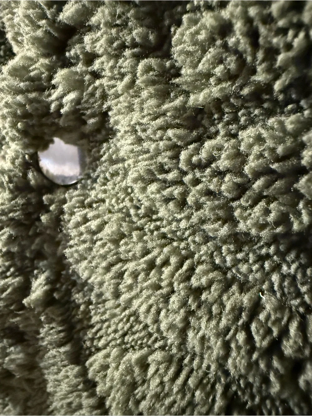 Plush Cable-Knit Forest Green Sweater Poncho
